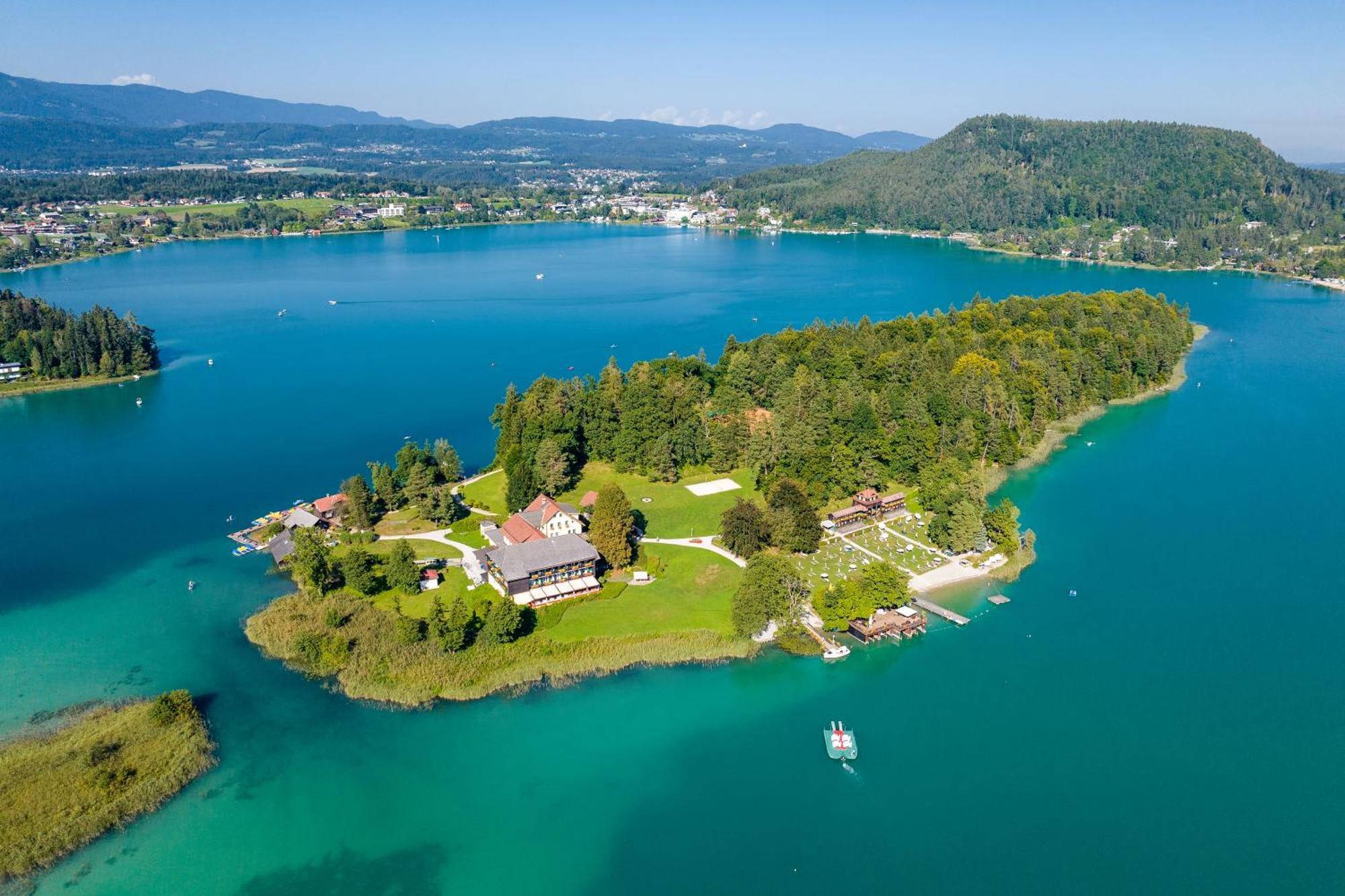 Inselhotel Faakersee Фаак ам Зее Екстериор снимка